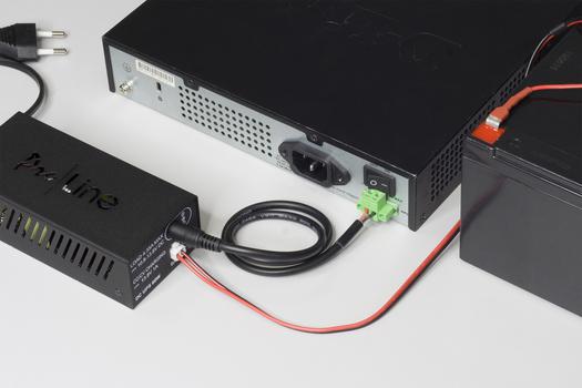 Proline DC UPS 60W - Бесперебойное питание от аккумулятора 12В через RPS для коммутаторов D-Link DGS-3000